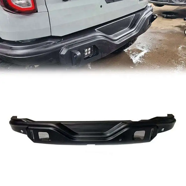 

Low Price Car Accessories Black Rear Back Bumper Bar for Ford Bronco 2021 2022 2023 4Door 2Doorcustom