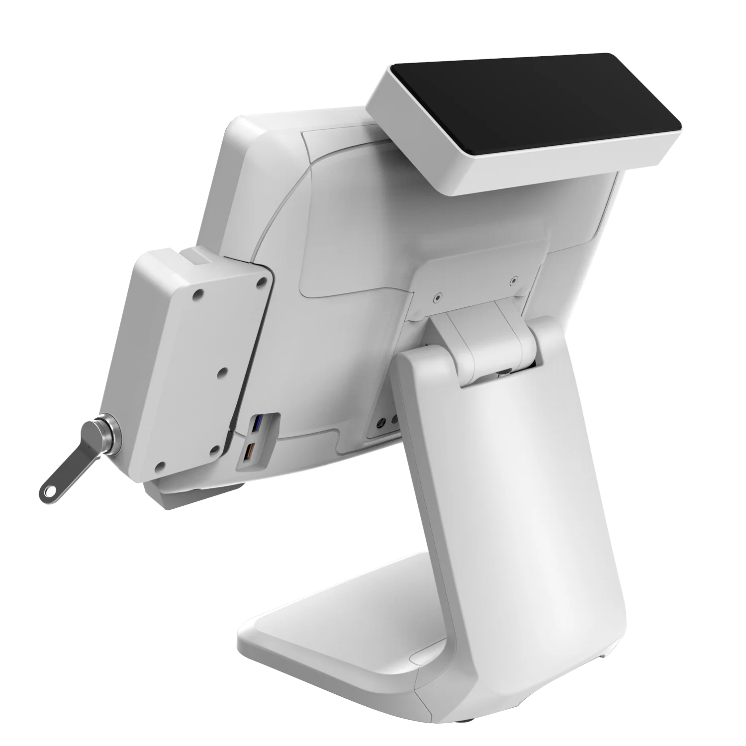 Hot Selling Ten-point Touch POS Optional Card Reader Duel Point Of Sales System Terminal For Cafe