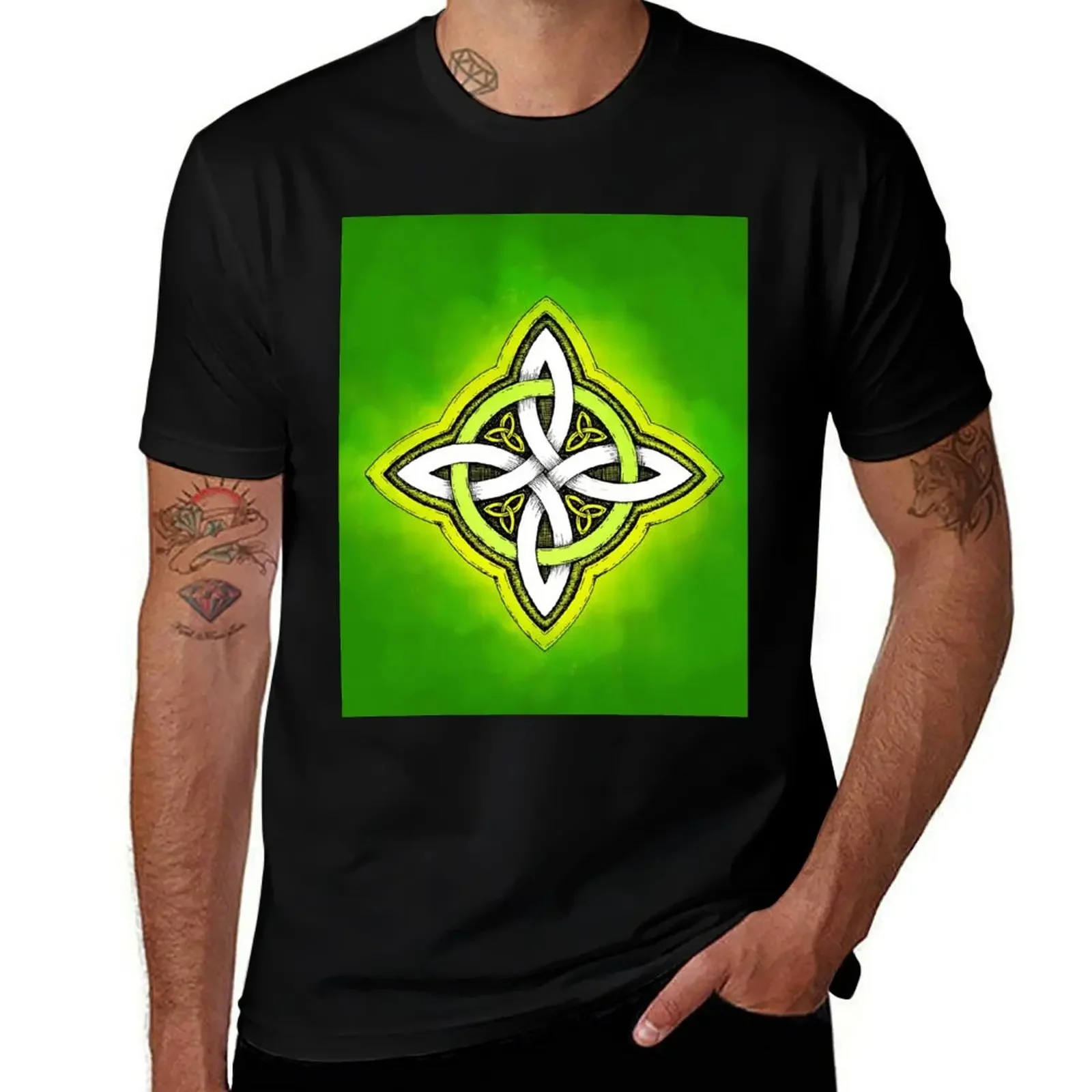 

Colorful Celtic Luck Knot T-Shirt vintage t shirts Funny t-shirts new gifts and t-shirts mens designer clothes