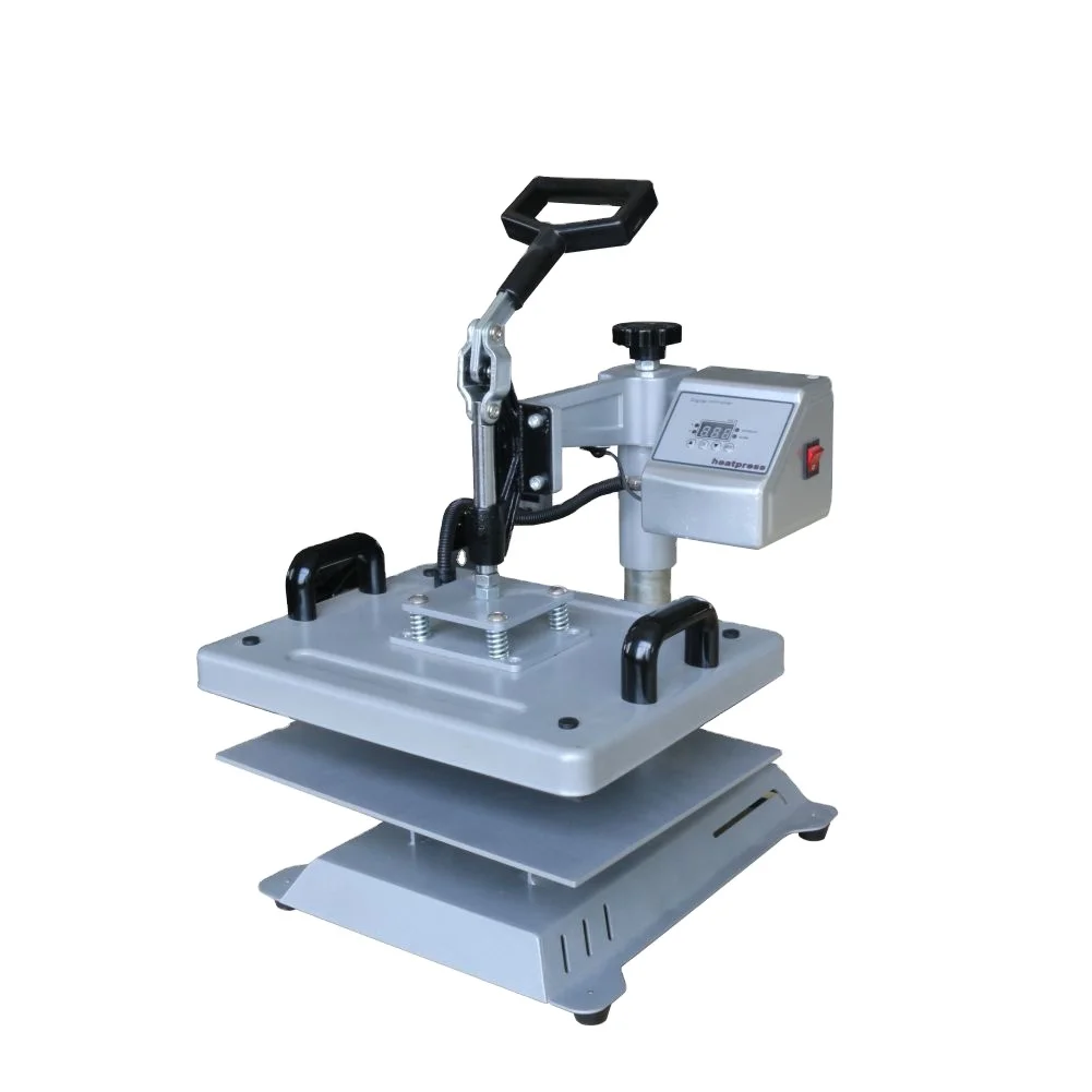 

CE swing head manual sublimation garment heat transfer machine