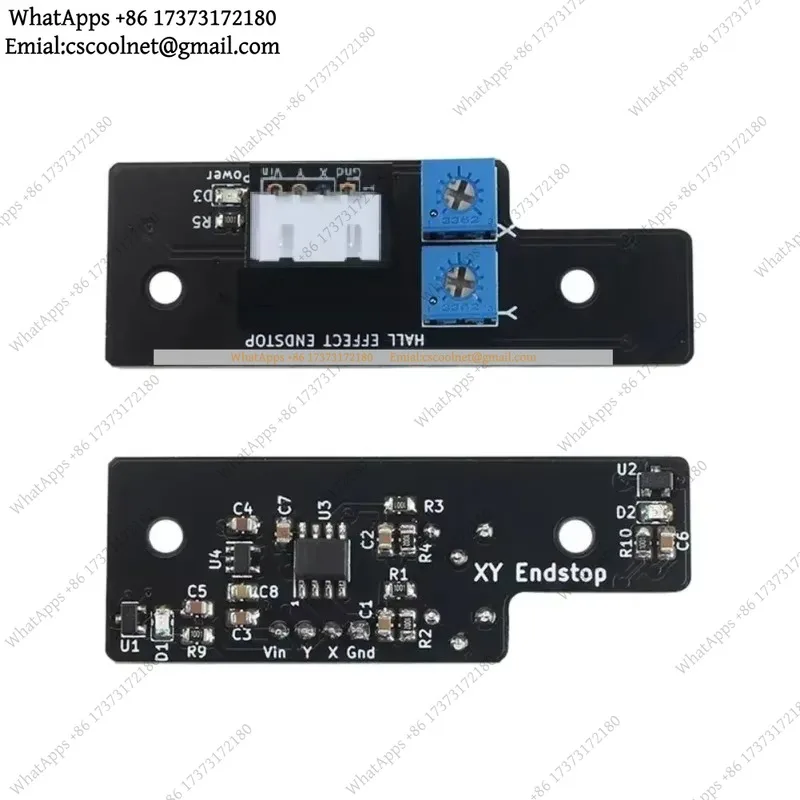 VR2.4 XY Hall Limit Switch Effector Micro Switch with 2M Wire for VORON PCB Series, 3D Printer Accessories