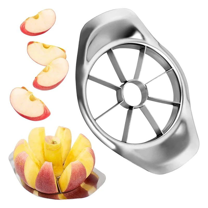 Stainless Steel Apple Slicer Fruit Cutter Fruit Cutter Stainless Steel 3-in-1 Stainless Steel Apple Corer Peeler Apple