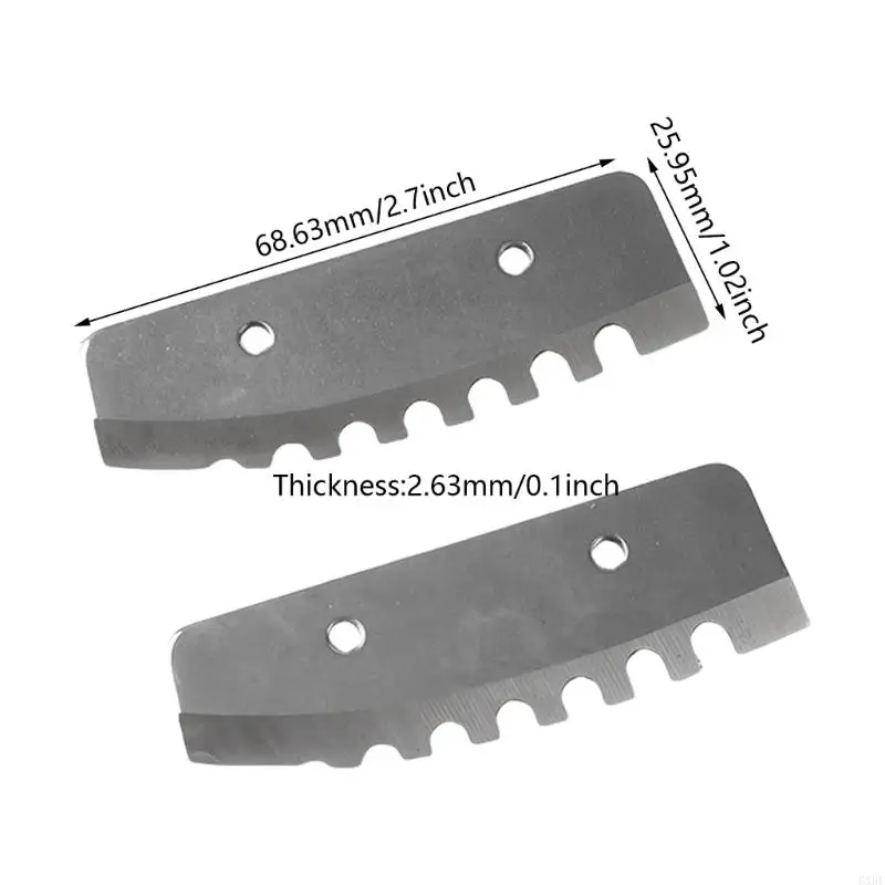 Tool forage pêche à glace en acier 6 pouces pour les performances tarière glace stable kxre