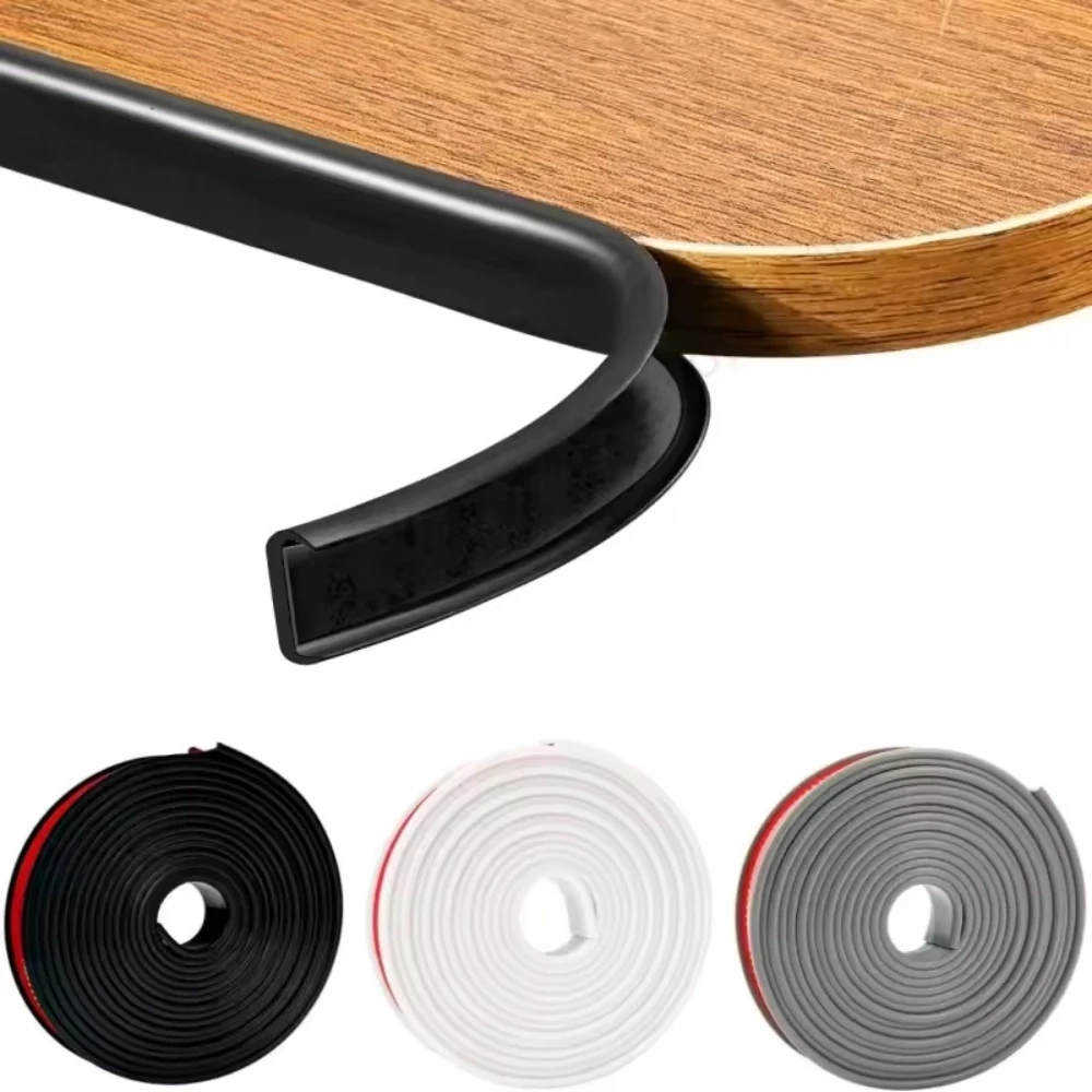 

1 шт., 10 м/393,70 дюйма, гибкая самоклеящаяся деревянная мебель, защита для углов кромок, самоклеящаяся ремонтная реставрация