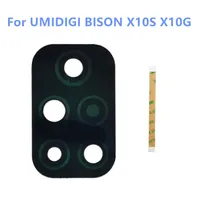 Original UMIDIGI BISON X10 X10S X10G Phone Back Camera Lens Rear Camera Lens Glass Replacement Accessories