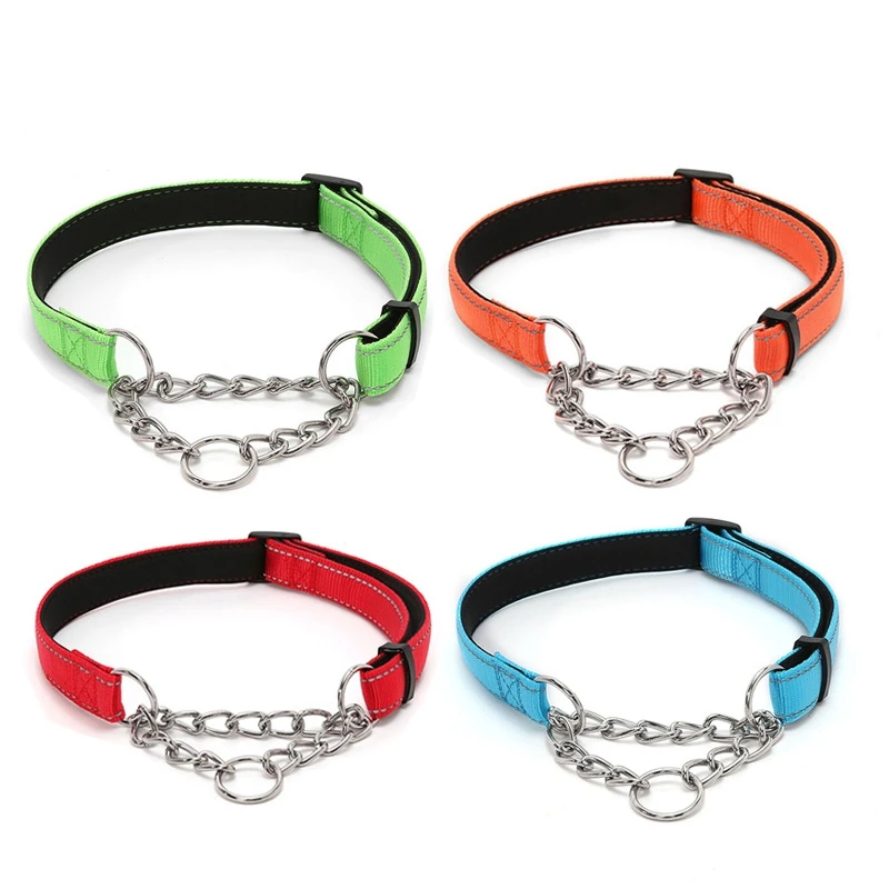 Chain Martingale Collar - Stainless  Dog for French Bulldog Cat Accessory Puppy Pet Chain Dog Necklace Dog Gold Chain Cat Collar