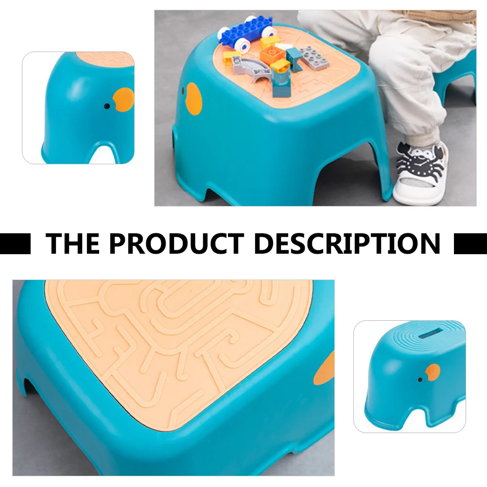 2 قطعة المضادة للانزلاق خطوة البراز الأطفال سلامة البراز طفل مسند القدم للحمام المطبخ المرحاض التدريب استخدام الاطفال خطوة البراز