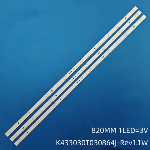 LED K433030T030864J-REV1.1W 43CE1230 43BS3700 G43dfhds7 43S1 F43X3 IQ43600 SLE43F14TCS Cledtv4317uhd 43G31 43AS680, 43T8S