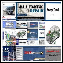 Logiciel de réparation automatique Alldata, logiciel Autodata 2024, ELSAWIN 10.53, ETKA 3.45, disque dur 49 en 1 To, 6.0, Hot, 8.3