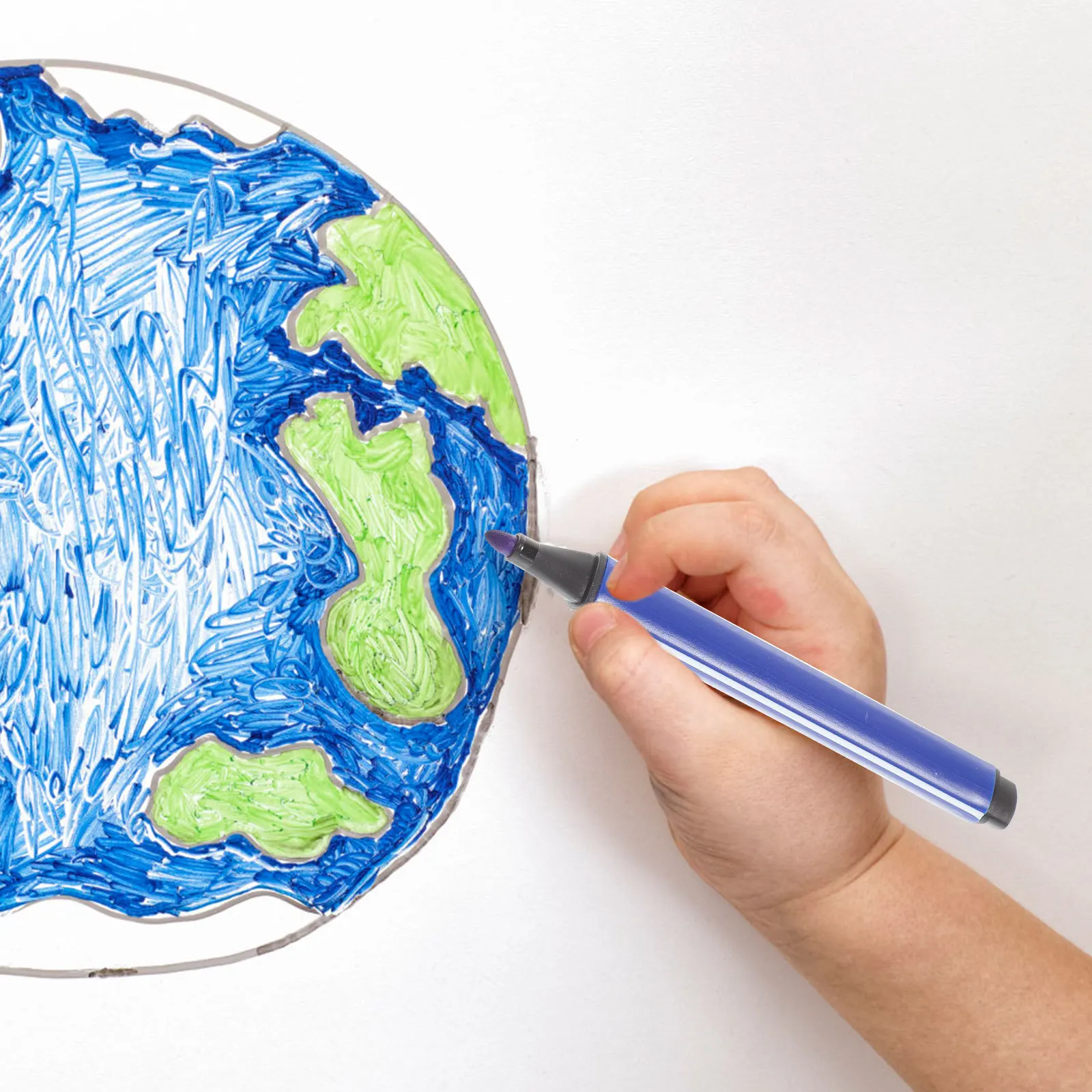 

1 Box Of Watercolor Pens Portable Drawing Pens For Sketching Coloring Art Supplies Multi-Function Plastic Markers Student Art