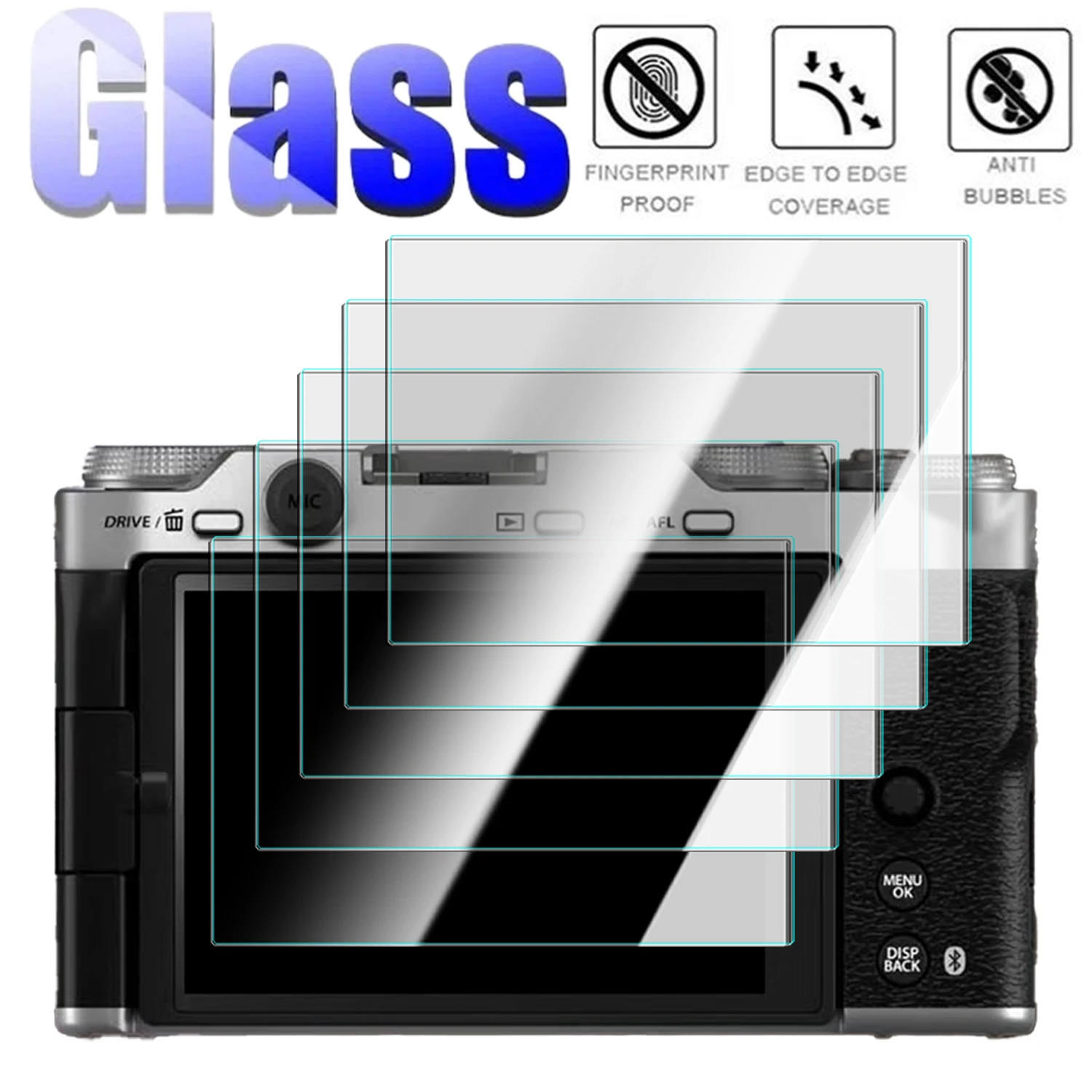 9H Tempered Glass Protective Film Guard For FUJIFILM X-M5 Camera LCD Display Screen Protector Cover For FUJIFILM XM5 Accessories