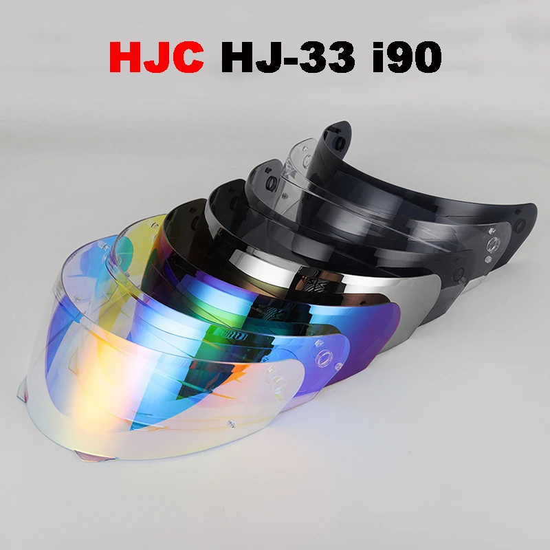 

Capacete HJ-33 Motorcycle Helmet Visor Lens For HJC HJ33 I90 Helmets Accessories Anti-UV Anti-Scratch Dustproof Windshield