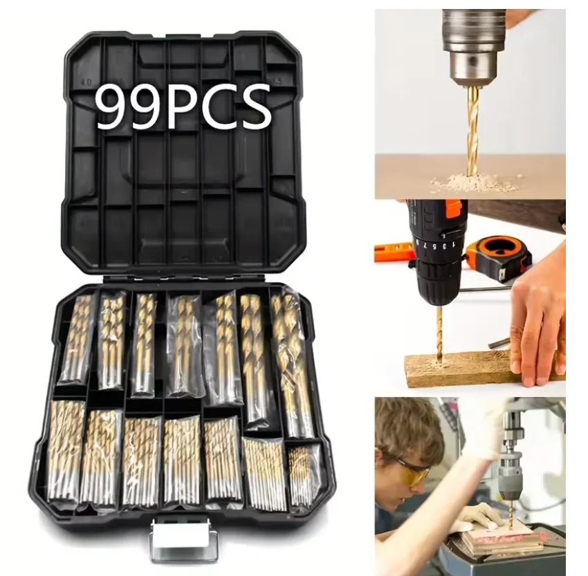 99pcs-titanium-drill-bit-set-high-speed-steel-drill-bits-for-steel-plate-wood-plastic-metal-copper-alloy-woodworking-hole-opener