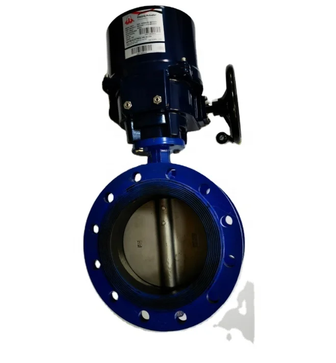 

Cast iron Stainless Steel Plastic Electric Actuator Butterfly Valve