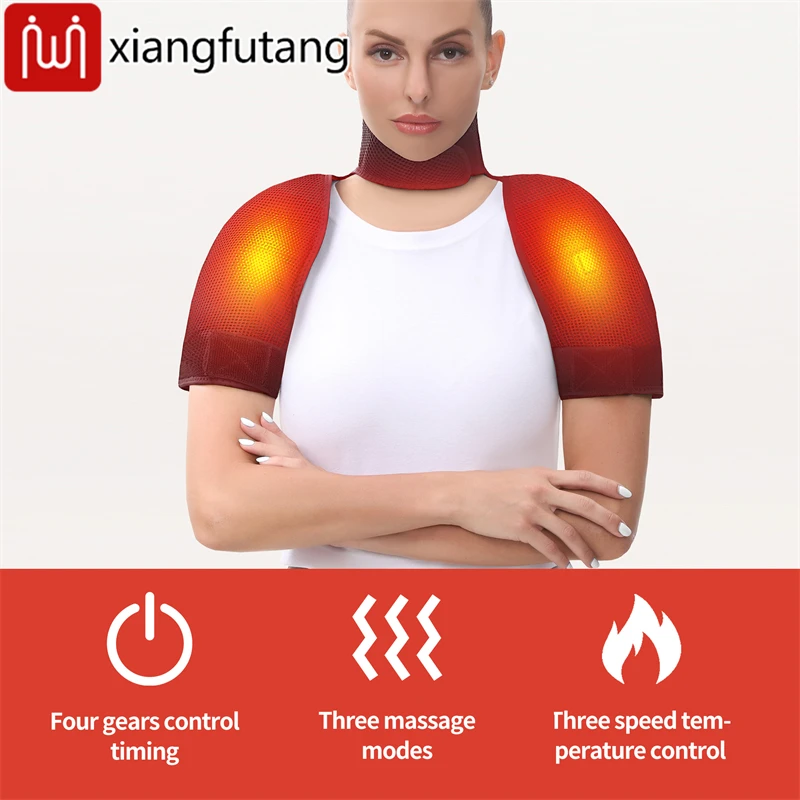 مدلك ساخن للكتف والظهر 3 وظائف تسخين تدليك تناسب الكتفين والرقبة والظهر يخفف وجع عنق الرحم وإجهادات العضلات