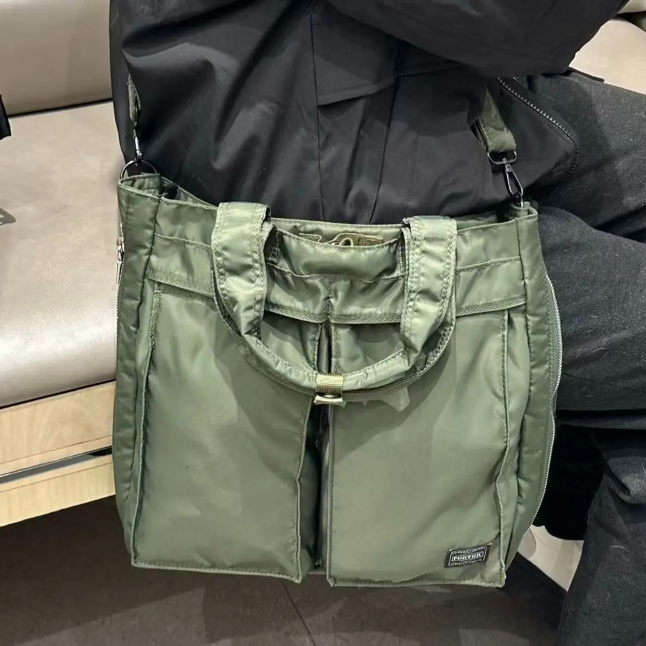 

Сумка-тоут из нейлона на одно плечо большой вместимости для повседневного использования, спорта, для молодежи, мужчин и женщин