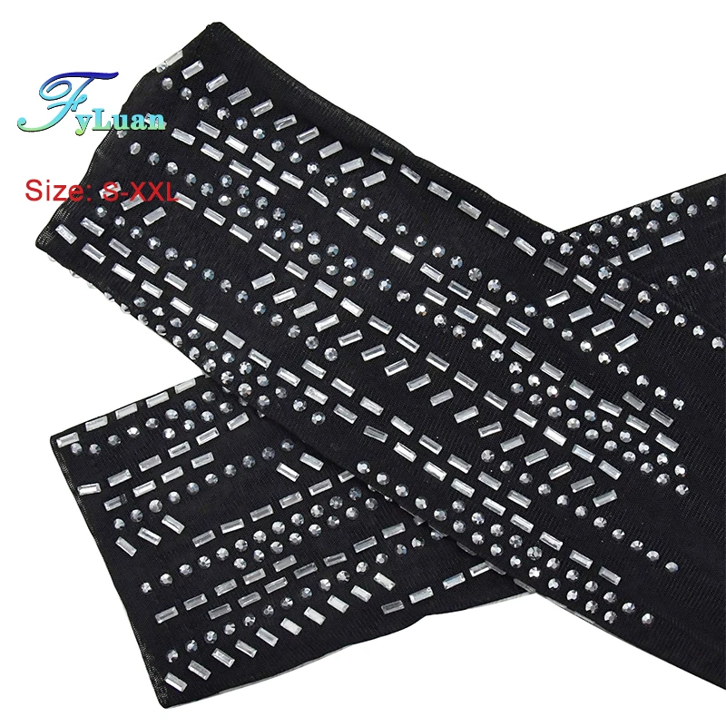 2025 ใหม่ตัดเอวผู้หญิงSlim Sheerตาข่ายผอมJumpsuitsแขนยาวHollow Out Street Club Playsuit One PieceชุดRomper