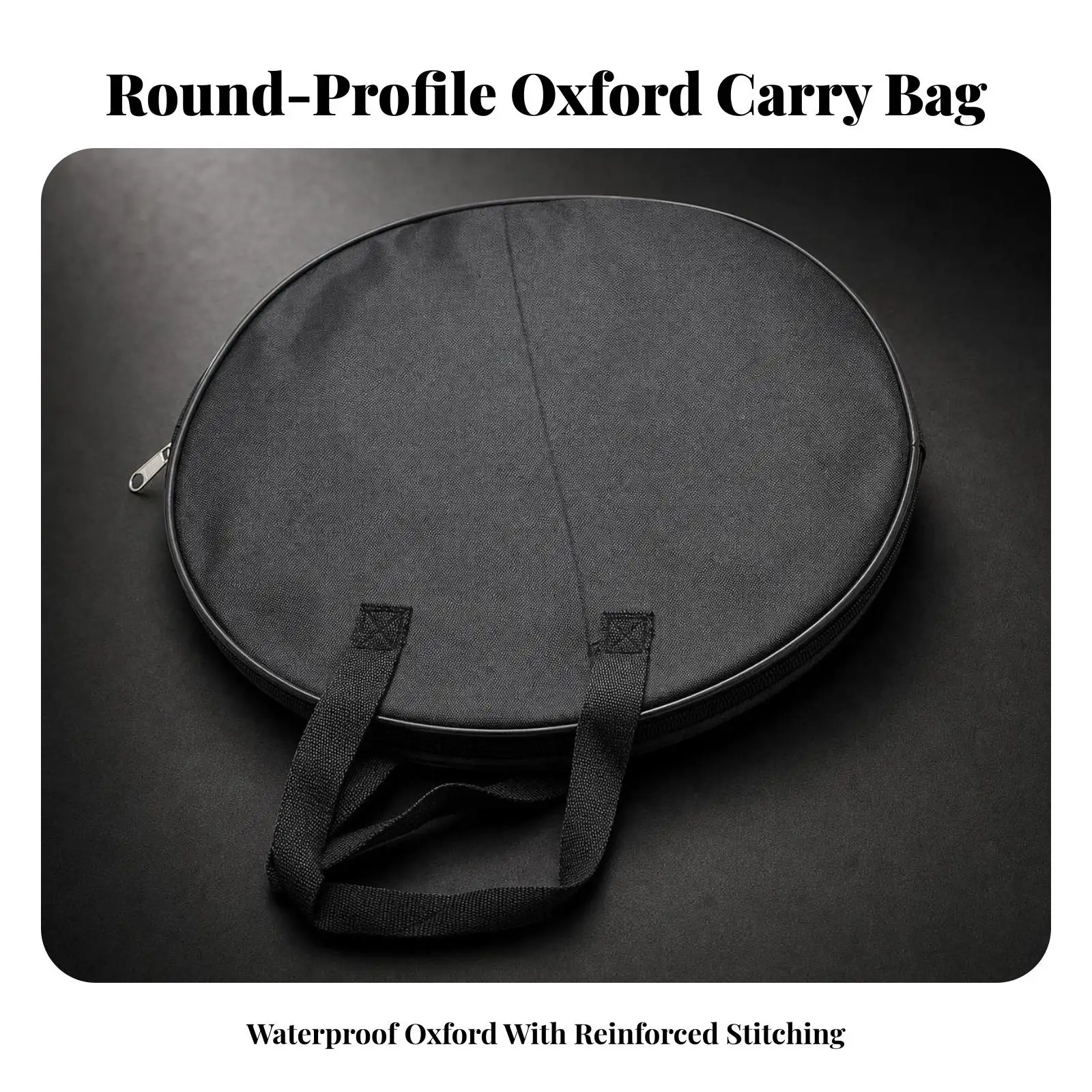 Mute Drum Bag Robust Drum Practice Pad Bag Portable Wear-Resistant for Drummers, Music Lessons, Rehearsals