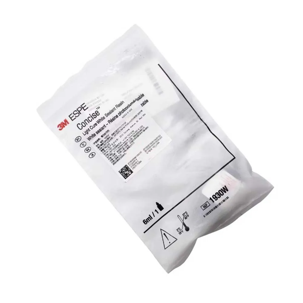 1,2 ml/6 ml 3M Pit Fissure Sealant Color Change Clinpro Sealant Dental Filling Material 3M Concise Light Cure White Sealant Resin