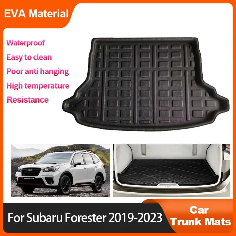 

For Subaru Forester SK 5 2019 2020 2021 2022 2023 Car Rear Trunk Mats Waterproof Liner Cargo Boot Storage Pad Auto Accessories