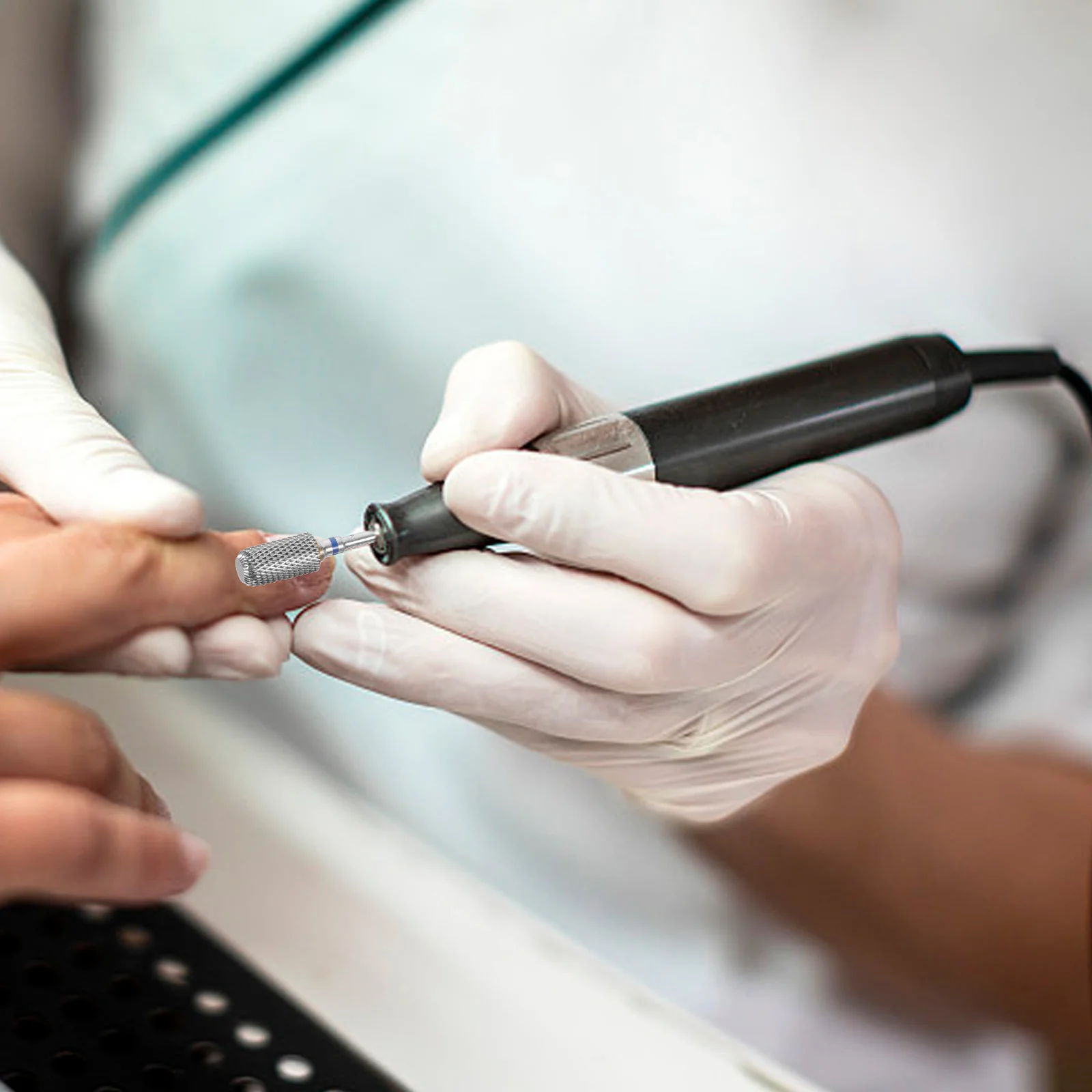 Nail Drill Bit Tungsten Carbide Cuticle Cleaner for Acrylic Nails Manicure Remove Gel Polish Easy Fit Electric Nail Drill