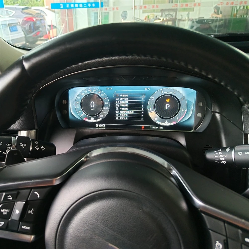 Suitable for 16-19 XFL XF instrument cluster 12.3 inch full LCD instrument cluster with wireless Carplay