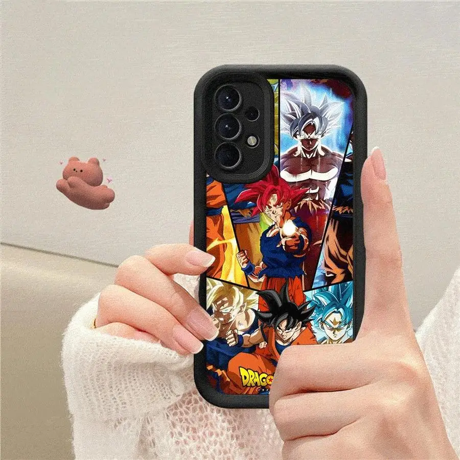 حافظة لهاتف سامسونج جالاكسي A32 A56 A33 A34 A36 A23 A12 A24 A13 A26 A22 A14 A16 غطاء ناعم لعبة دراغون بول جوكو