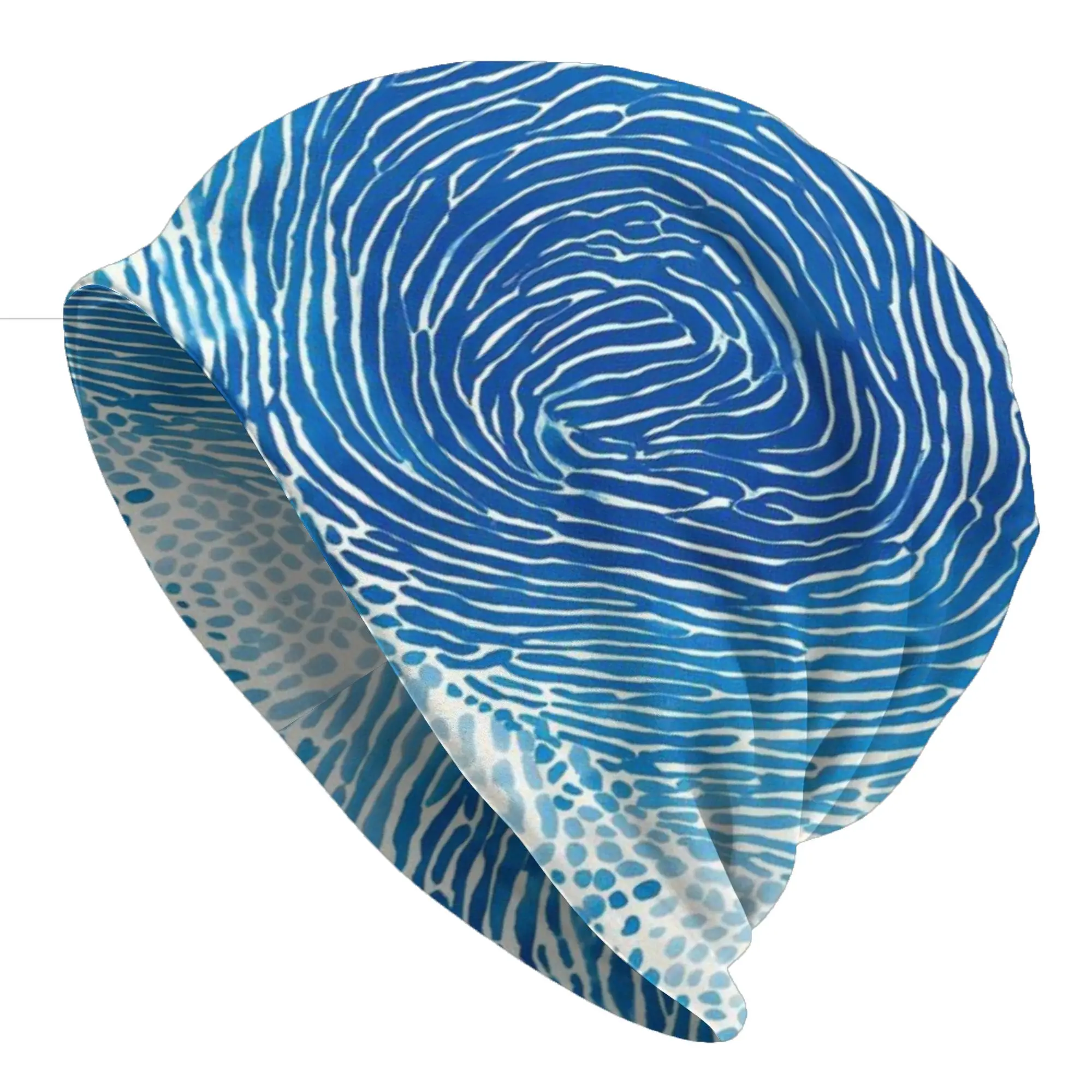 Bonnet Hats Sea Wave Men Women's Thin Hat Blue (15) Autumn Spring Cap Hip Hop Skullies Beanies Caps
