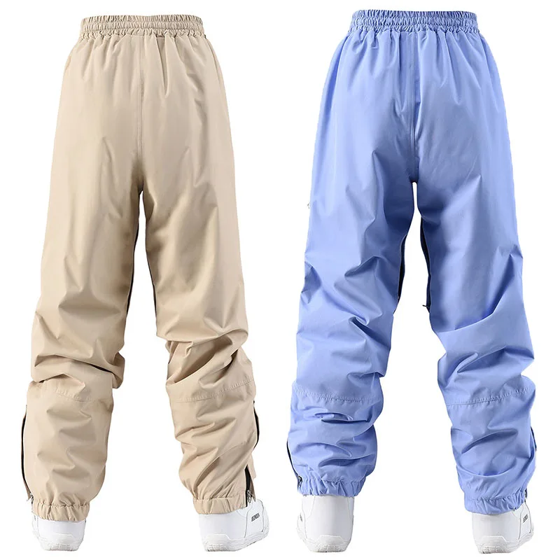 Pantalones de esquí impermeables y cálidos para hombres y mujeres, a prueba de viento, para exteriores, esquí, snowboard, nuevo, Invierno