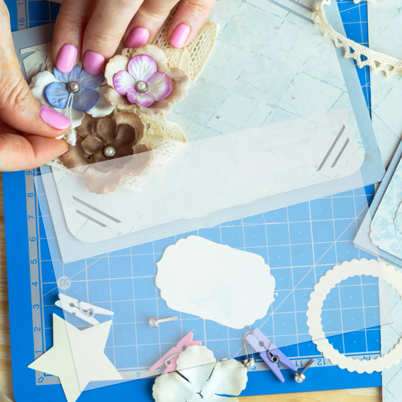 

10 шт. термоусадочных листов из БОПС-пленки для рукоделия, идеально подходят для DIY-проектов и термоусадочного искусства