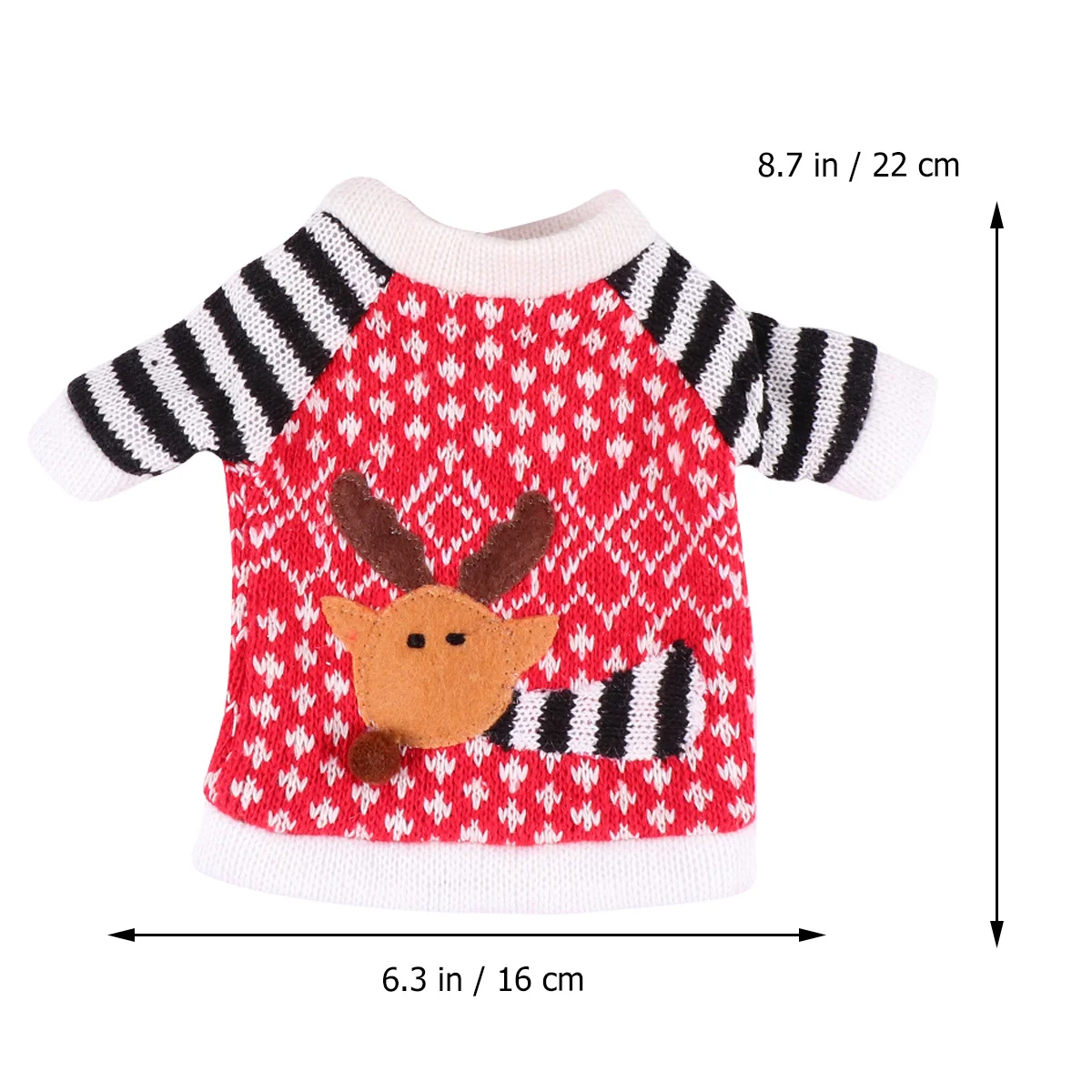 

1Set Wine Bottle Cover Christmas Reindeer Pattern Premium Non-Woven Fabric Elegant Wine Bag Party Supplies Holiday Decoration