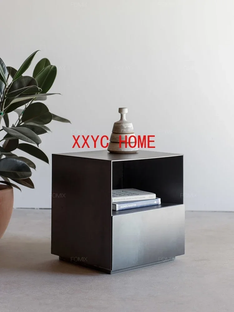 Tisch Simple Schwarz Nachttisch Style Extreme Poverty Modern Advanced Simple