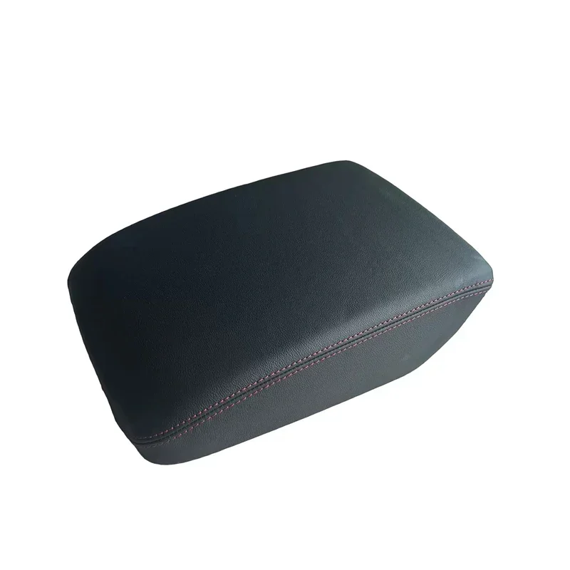 For Audi Q5 2018 2019 2020 2021 Armrest Box Center Console Cover Leather Lid Protective Pad 4