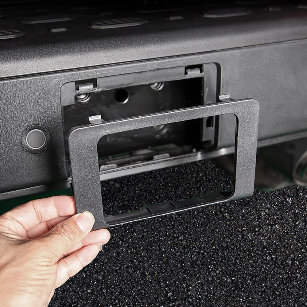 للجدار العظيم WEY TANK 300 مقطورة هوك غطاء لوحة تعديل خاص مقطورة هوك ثقب الأصلي ABS غطاء الديكور