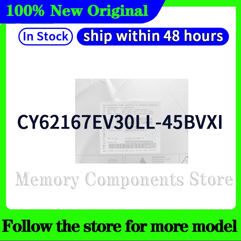CY62167EV30LL-45BVXI  In stock High quality New