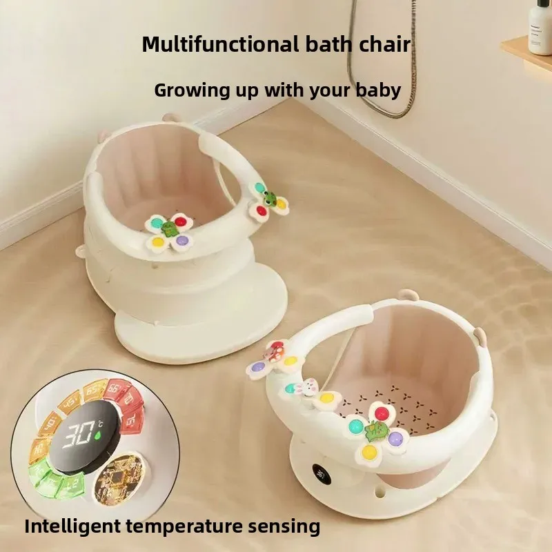 For Children Multifunctional Dining Chair Portable Baby Eating Stool Anti-drop Back Support Seat for Home Travel Feeding