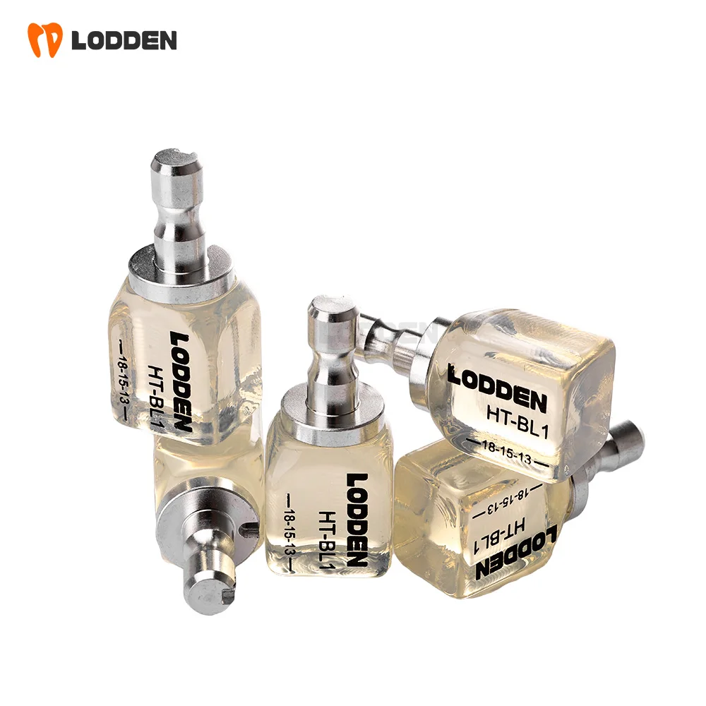 Lodden C14 HT Reines Kristall-Bernstein-Lithiumdisilikat-Glaskeramikblock CAD CAM Dentallabor-Material für Veneer-Restaurierungen – Detail 6