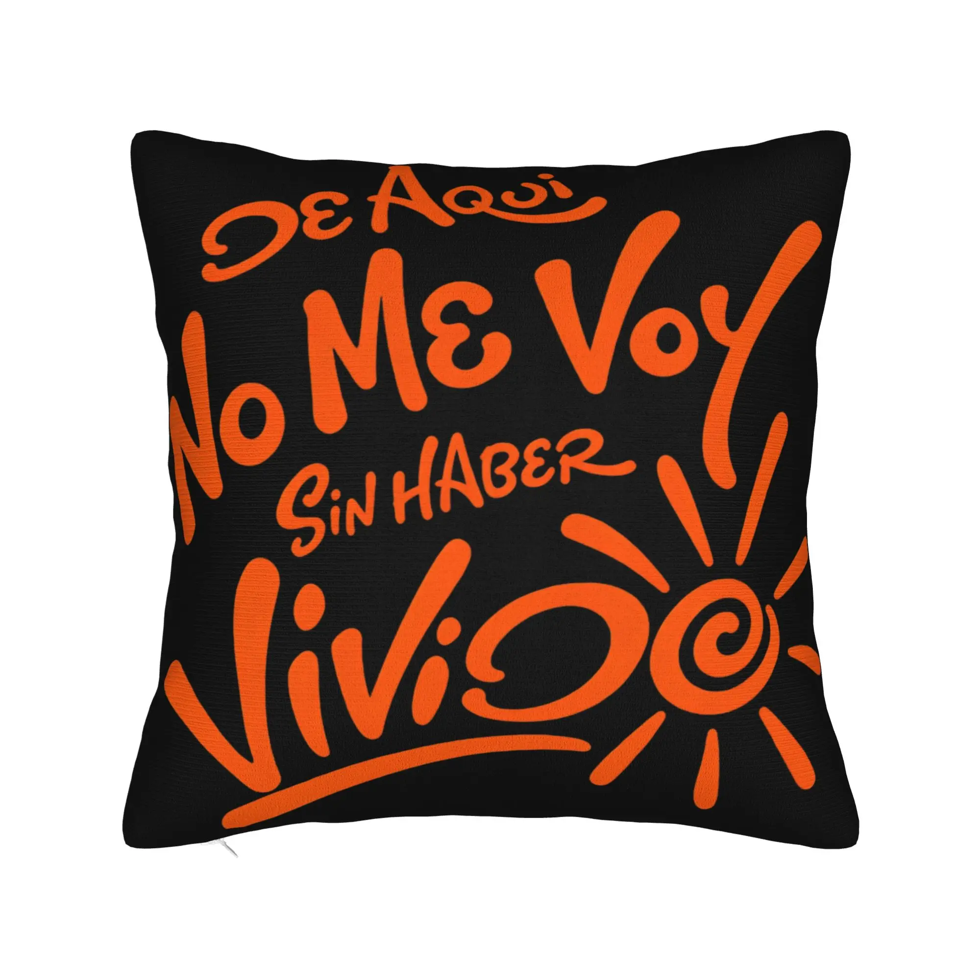 No Me Arrepiento De Sentir Tanto Karols G NMADST  Printing Pillowcase Cushion Cover  Throw Pillow Cover Zippered Multi Size