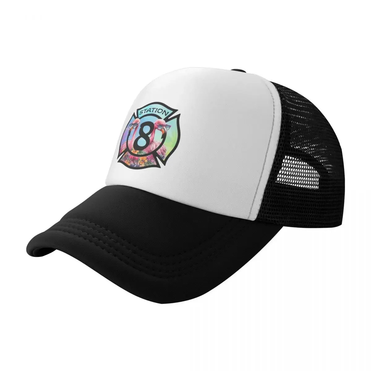 

Station 8 cross Baseball Cap Rave New Hat Sunscreen Women's Golf Clothing Men's