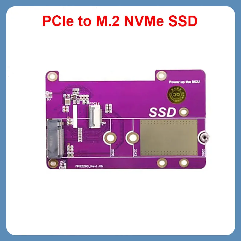 PCIe do M.2 SSD Raspberry Pi 5 NVME High Speed karta rozszerzenia Gen 2 Gen 3 M. 2 M klucz interfejs dla RPI 5 (nie M.2 SSD & RPI 5)