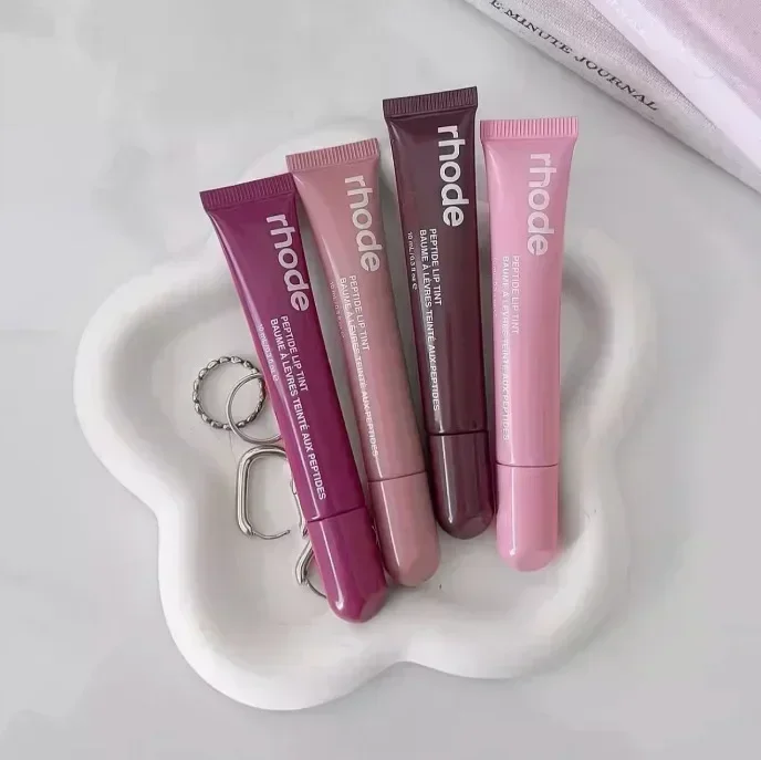 

New Lip Balm Phone Case Lip Gloss Long-lasting Moisturizing Liquid Lipstick Toast Espresso Raspberry jelly Transparent Lip Glaze