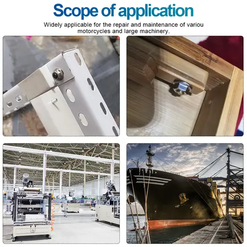 NINDEJIN 2-25 st. finhöjd sexkantiga flänsmuttrar M6 M8 M10 M12 M14 M16 rostfritt stål låsmutter DIN6923 10 best sales m14 mutter - №6