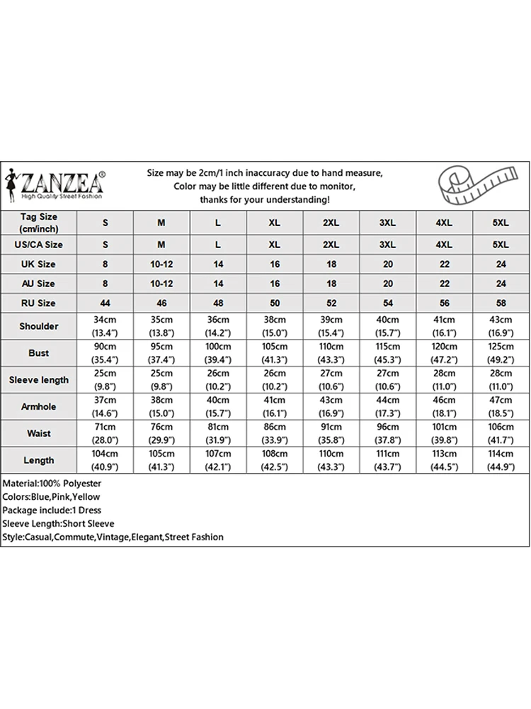 Vrouwen Boheemse Geometrische Print Patchwork Knielange Jurken ZANZEA Vintage Stand Kraag Korte Mouw Getailleerde A-lijn Gewaden Femme