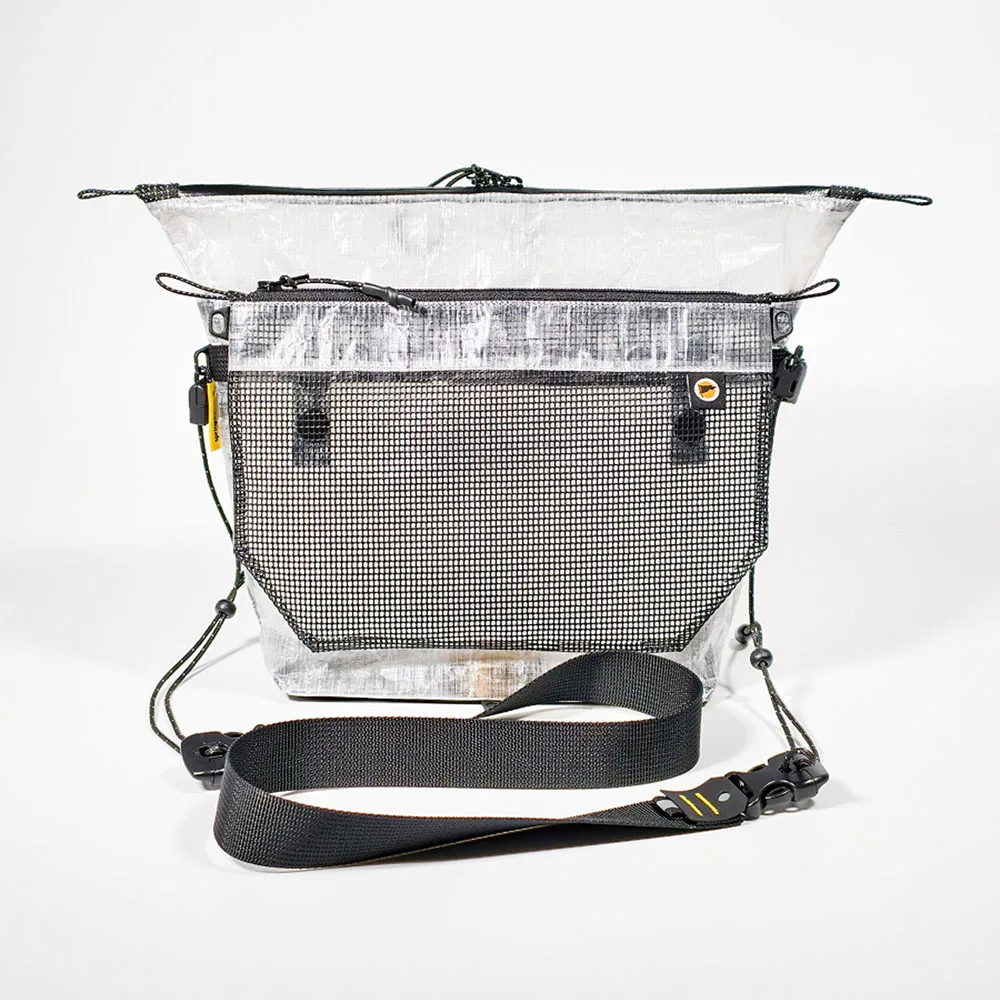 

8‌0g Lightweight DCF Shoulder Bag For Camping/Hiking‌ ‌Outdoor Ultra-Light Pack‌ Waterproof Crossbody Bag‌ | ‌Compact 4L