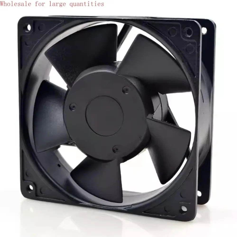 12038 Aluminum Frame Cooling Fan For UF12A12 BWH AC115V 12/14W Cabinet Axial Heat Dissipation Vent Fan (007)