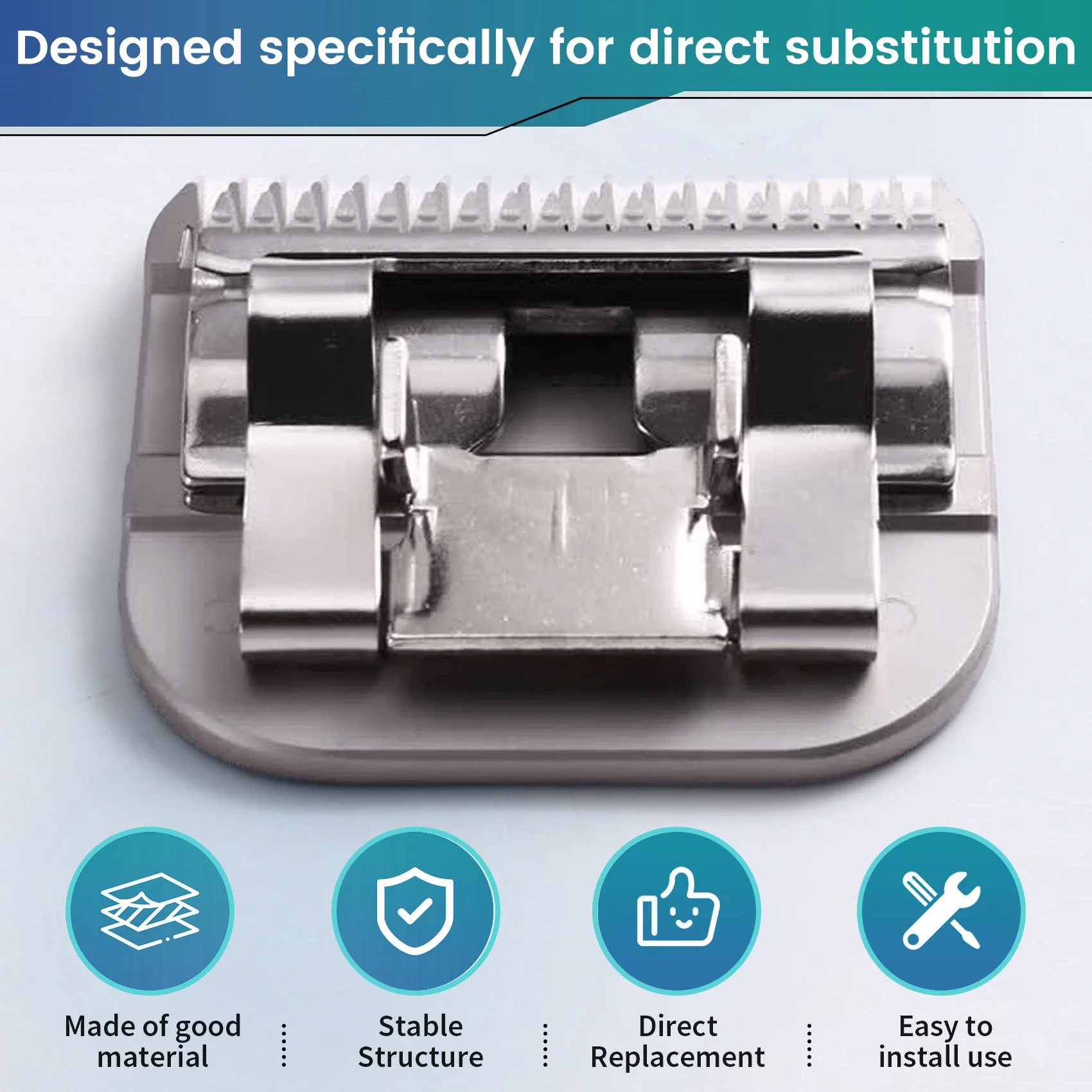 A65Z For AGC, BDC BGC,MBG Series,Oster Classic 76/Star-Teq/Power-Teq,Wahl KM10 Detachable Replacement Blades