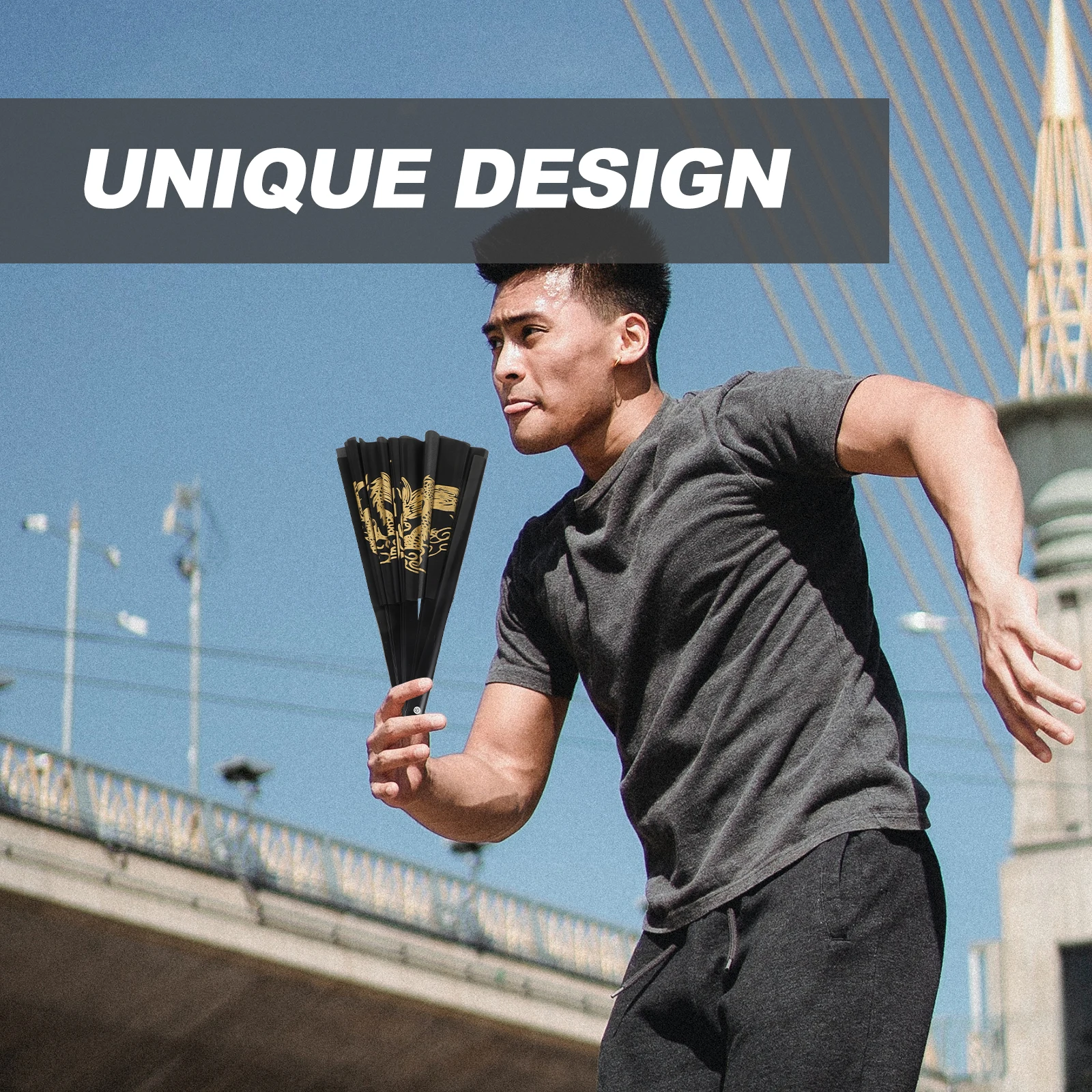 

Tai Chi Fan Chinese Style Folding Adornment Fans Handheld for Dancing Martial Arts Supplies Decor Foldable