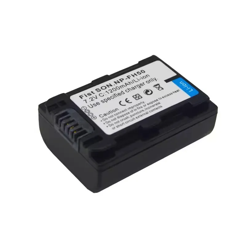 High-Quality New NP-FH50 1200mAh 7.2V Camera Battery for Sony A230 A330 A290 A380 A390 HDR-TG1E TG3 TG5 TG7 DSC-HX1 DSC-HX200