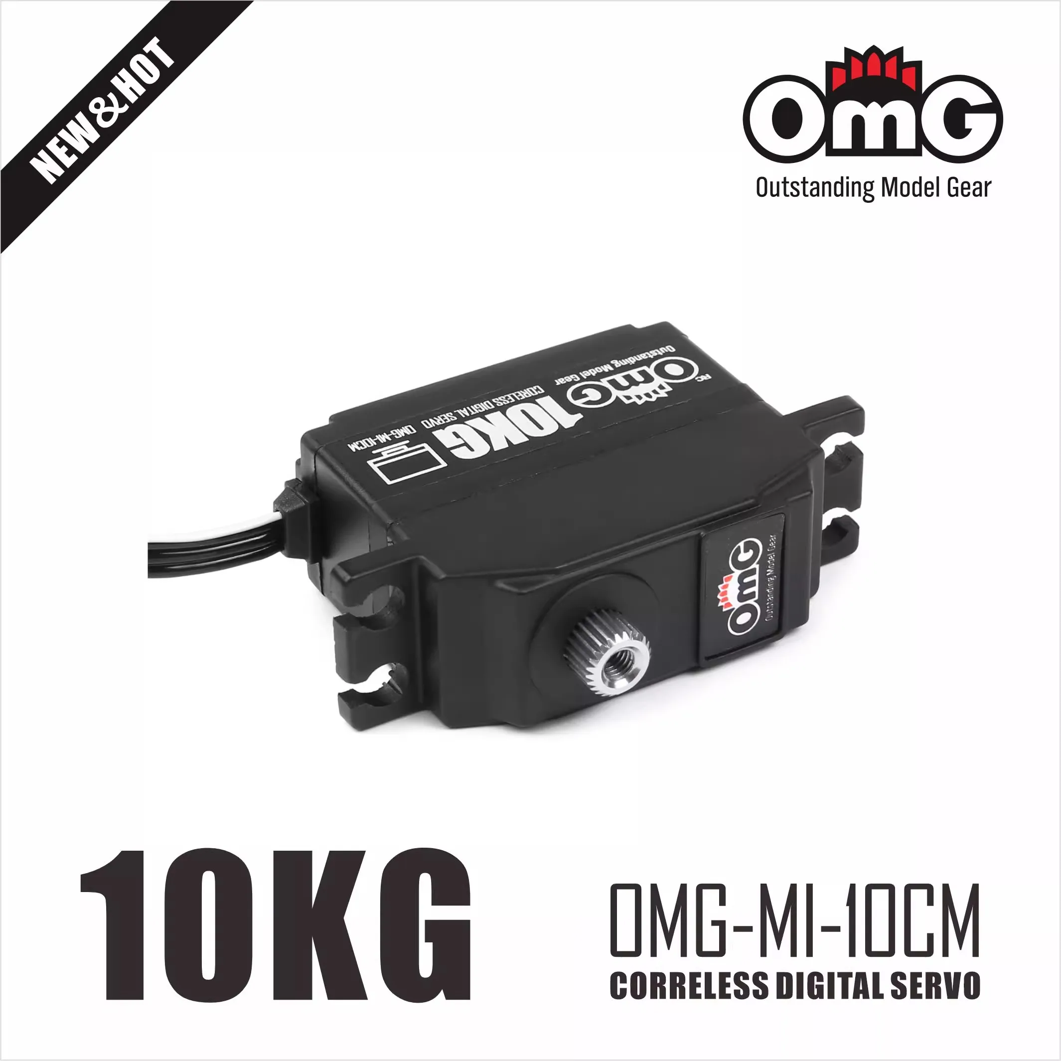 RCOMG10kg 중형 방향타 25g 중형 금속 치아 디지털 서보 1/8KYOSHO 베이징 상업용 오토바이 XL520