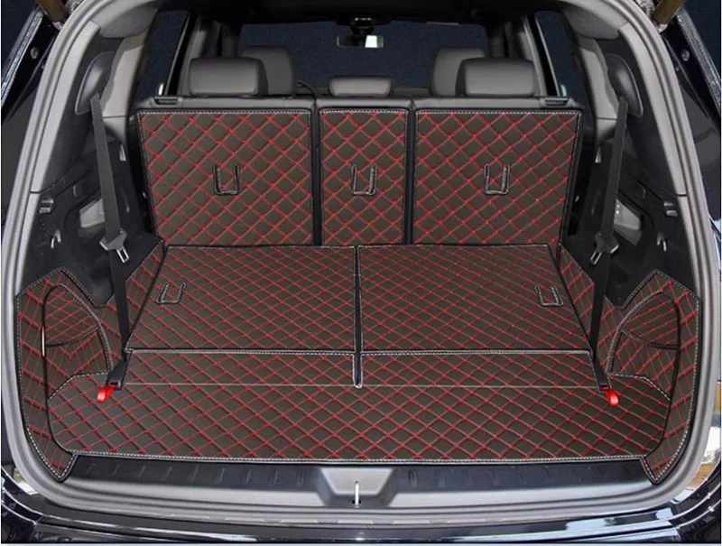 Tappetini bagagliaio auto personalizzati per Mercedes Benz EQB 300 7 posti 2025-2022 tappeti bagagliaio carico fodera tappetino per EQB300 2024